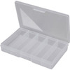 FISCHER PLASTIC 5 Compartment Storage Box Small Plastic Case