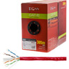 DOSS 305M Cat6 Solid Cable Red Sold As 305M Roll Only