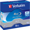 VERBATIM Blu-Ray Bd-R 25Gb 5 Pack Jewel Case 6X