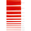 38Mmx1.2M Heat Shrink - Red Hsrd135