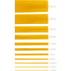38Mmx1.2M Heat Shrink - Yellow Hsyw135