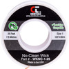 CHEMTOOLS 0.8Mm X 7.5M Soder Wick Braid Chemtools #1 White No Clean