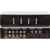 PRO2 4-Way Av S-Video Selector 4 In 1 Out Composite Svideo