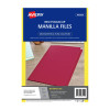 AV Manilla Folder Red FC Pk20
