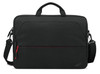LENOVO Essentials 16' Toploader Bag Notebook Case - Classic Black Nylon Exterior, Dedicated Padded PC Pocket fits 13.3' 14' 15.6' 16' Laptop