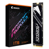 Gigabyte AORUS Gen4 7300 SSD 1TB PCIe4x4 NVMe1.4 M.2 2280 3D TLC DDR4 1GB 7300/6000MB/s 80×22×2.3mm MTBF1.6M 6.6W/6.7W 5yr/700TBW
