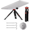 18cm Extendable Tripod with Adaptor & Pegs Secure Mounting of Your Starlink Mini Dish
