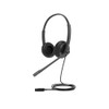 Yealink YHD342 Wideband QD Dual Headset with Soft Leather Ear Cushion All Day