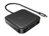 Targus HyperDrive USB4 Mobile Dock USB-C 100W PD Passthrough 8K@30Hz 4K@60Hz 1xDP1.4 1xHDMI2.1  2xUSB-A 1xUSB-C 1xUSB4 Black 2Y WTY