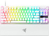 Razer Huntsman V3 Pro Tenkeyless-Tenkeyless Analog Optical Esports Keyboard-White Edition-US Layout