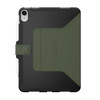 UAG Scout Apple iPad (11.0') 11th Gen (A16) / iPad 10th Gen (10.9') Folio Rugged Case (Black/Olive) - DROP+ Military Standard, 1 Year Warranty