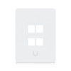 Ubiquiti Universal Paintable Keystone Wall Plate, 4-Pack, Universal Keystone Wall Plate, Paintable Cover For Clean, Customizable Finish.