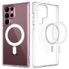 USP Samsung Galaxy S26 Ultra 5G (6.9') Magsafe Hard Crystal Clear Case - TPU Backplate, Rubberized Border , Scratch Resistant , 3 Years Warranty