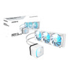 GIGABYTE EAGLE 360 ICE 360mm alu rad 3x120mm ARGB fans 600-2000RPM Intel 1851/1700/115X/1200 AMD AM5/AM4 copper pump 3200RPM 400mm tube