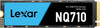 Lexar LNQ710X500G-RNNNG Internal SSD 500GB M.2 2280 PCIe Gen4x4 read up to 4400MB/s write up to 1700MB/s