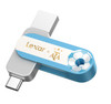 Lexar D500 128GB JumpDrive Solid Stat USB 3.2 Gen Type-C, up to 400MB/s read  transfer  (Co-branded Edition)