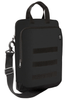 STM (ACE VERTICAL SUPER CARGO) LAPTOP SHOULDERBAG, FITS UP TO 11", BLACK , 3YR WTY
