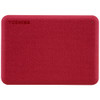 TOSHIBA 2TB CANVIO ADVANCE V10 USB 3.0 PORTABLE EXTERNAL HARD DRIVE RED 3YR