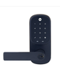 YALE ASSURE KEYED LEVER MATT BLACK WITH YALE HOME MODULE 1YR