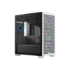 COOLER MASTER MATX CASE TEMPERED GLASS SIDE PANEL ARGB FAN(4) WHITE 2YR