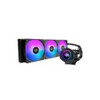 CM LIQUID COOLER DUAL CHAMBER PUMP 360MM RAD ARGB FANS(3) 400MM TUBE 5YR