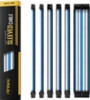 Antec PSU -  Sleeved Extension Cable Kit V2 - Blue / White / Black . 24PIN ATX, 4+4 EPS, 8PIN PCI-E, 6PIN PCI-E, Compatible with Standard PSU