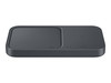 SAMSUNG WIRELESS CHARGER PAD - DUO WITHOUT CABLE DARK GREY 1YR