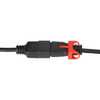 IEC-LOCK C13 TO DUAL LOCK C14 EXTENSION CORD 2M