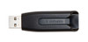 Microban Store 'n' Go V3 16 GB USB 3.2 (Gen 1) Type A Flash Drive - Grey - 1 Each