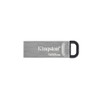 Kingston DataTraveler Kyson DTKN 128 GB USB 3.2 (Gen 1) Type A Flash Drive - Silver - 200 MB/s Read Speed - 60 MB/s Write Speed - 1 Piece