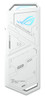 ROG Strix Arion M.2 NVMe SSD Enclosure - Moonlight White - USB3.2 Gen 2x1 Type-C (10 Gbps), Dual USB-C to C and USB-C to A Cables, Screwdriver-Free, Thermal Pads Included, Fits PCIe 2280/2260/2242/2230 M key/B+M Key