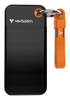 Verbatim Pocket 1 TB Portable Solid State Drive - M.2 External - Black, Orange - Notebook, Desktop PC Device Supported - USB 3.2 (Gen 2) Type C - 2 Year Warranty - 1 / Pack