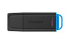 Kingston DataTraveler Exodia 128 GB USB 3.2 (Gen 1) Type A, USB 2.0 Flash Drive - Black, Blue