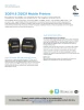 Zebra ZQ521 Mobile Direct Thermal Printer - Monochrome - Label/Receipt Print - Bluetooth - Wireless LAN - Near Field Communication (NFC) - Real Time Clock - 990.60 mm Print Length x 103.89 mm (4.09") Print Width - 127 mm/s Mono - 203 dpi - 50.80 mm L