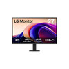 LG 27U631A-B 27" Class WQHD LCD Monitor - 16:9 - Black - 27" Viewable - In-plane Switching (IPS) Technology - 2560 x 1440 - 5 ms - USB Type-C - VESA Mount Compatible