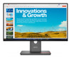 ThinkVision P24QD-40 23.8in QHD IPS 2560x1440 USB-C DP1.4 HDMI2.1 Ethernet Audio Out USB Hub 140W PD Full-Function Stand Anti-glare Natural LBL 3-Year Warranty
