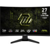 MAG 275CF X24 27-Inch FHD Gaming Monitor 1920x1080 Rapid VA Curved 1500R 240Hz 0.5ms Eye care HDMI 2.0b DP 1.2a Tilt Adjustable Vesa Mount Black