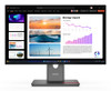 ThinkVision P24q-40 23.8in QHD IPS 2560x1440 Anti-glare HDMI 2.1 DP In/Out USB Hub Modular Cam/Speaker Support Tilt/Swivel/Pivot/Height Adj. Raven Black 3-Year Warranty