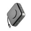 j5create JCD3199 USB Type C Docking Station for TV - Charging Capability - Memory Card Reader - SD - Space Gray - 2 Displays Supported - 4K, 4K @ 60Hz - 3840 x 2160 - 5 x USB Ports - 2 x USB Type-A Ports - USB Type-A - 3 x USB Type-C Ports - USB Type-C - 1 x RJ-45 Ports - Network (RJ-45) - HDMI - Wired - Gigabit Ethernet - Windows 10, Windows 11, Mac OS X 11.0 Big Sur, Mac OS X 12.0 Monterey, Mac OS X 13.0 Ventura, Mac OS X 10.14 Mojave - 140W