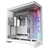 NZXT H9 Flow CM-H92FW-R1 Computer Case - ATX Motherboard Supported - Mid-tower - Glass, Tempered Glass, Steel, Galvanized Cold Rolled Steel (SGCC) - Black - 8 x Bay(s)