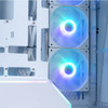 In Win Prism IW-CS-PRISM Gaming Computer Case - ATX Motherboard Supported - Mid-tower - SPCC, Tempered Glass, Glass - White - 4 InWin VX120 Fans Included