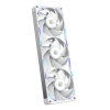 NZXT RF-U36PN-W1 Cooling Fan - PC, Radiator, Heatsink - 2 x Fan(s) - 176.70m³/h Maximum Airflow - 3100 rpm - Magnetic Levitation, Fluid Dynamic Bearing - 8-pin - RGB LED - White