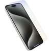 OtterBox Premium Pro Glass 9H Aluminosilicate Screen Protector for Apple iPhone 15 Pro Max - Clear - For LCD Smartphone - Anti-microbial - Blue Light Reduction - Drop Resistant, Scratch Resistant, Fingerprint Resistant