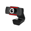 Adesso CyberTrack CyberTrack H3 Webcam - 1.3 Megapixel - 30 fps - Black, Red - USB 2.0 - 1280 x 720 Video - CMOS Sensor - Manual Focus - Microphone - For Computer, Notebook, Smart TV
