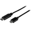 StarTech.com 0.5m USB C to Micro USB Cable - M/M - USB 2.0 - USB-C to Micro USB Charge Cable - USB 2.0 Type C to Micro B Cable - Cable for Notebook, Smartphone, Power Bank, Wall Charger - First End: 1 x 24-pin USB 2.0 Type C - Male - Second End: 1 x 