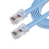 StarTech.com 6 ft Cisco Console Rollover Cable - RJ45 M/M - Cable for Modem - First End: 1 x RJ-45 Network - Male - Second End: 1 x RJ-45 Network - Male - Rollover Cable - 26 AWG - Blue