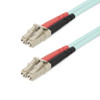 StarTech.com 25m (82ft) LC/UPC to LC/UPC OM4 Multimode Fiber Optic Cable, 50/125µm, 100G, Low Insertion Loss, LSZH Fiber Jumper Cord - 25m (82ft) OM4 Multimode LC/LC-UPC Fiber Cable; 1/10/40/100 Gbps Full Duplex; 50/125µm Core w/ Aramid Sheath; Bandw