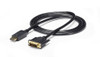 StarTech 6ft (1.8m) DisplayPort to DVI Cable, DisplayPort to DVI Adapter Cable, DP to DVI-D Converter, Replacement for DP2DVIMM6