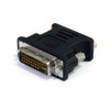 StarTech DVI to VGA Cable Adapter - Black - M/F - 1 x 29-pin DVI-I (Dual-Link) Video Male - 1 x 15-pin HD-15 VGA Female - Black