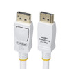 StarTech 3.05 m DisplayPort A/V Cable - 1 - Cable for Audio/Video Device, Monitor, Docking Station, Workstation - First End: 1 x 20 pin Displayport 1.2 Digital Audio/Video - Male